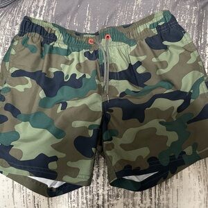Sundek Boys Camouflage Swim Shorts in Size 14